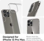 Apple iPhone 13 Pro Max Air Skin Super Thin Reduced Yellowing Case by Spigen - ACS03196 - Crystal Clear - Image 4