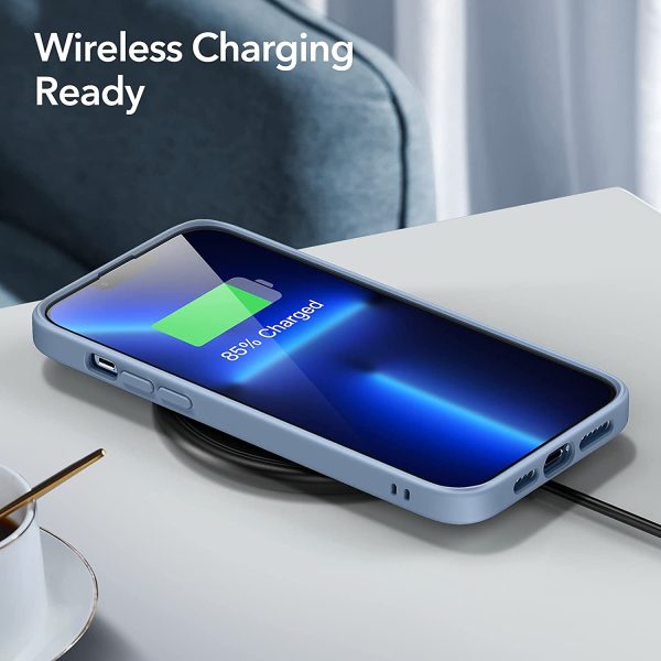 Apple iPhone 13 Pro Max Cloud Super Soft Case by ESR - Sierra Blue - Image 3