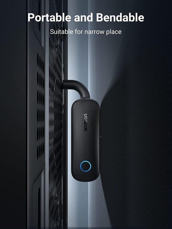 61kogZm3blL._AC_SL1500_ UGREEN Bluetooth 5.0 Transmitter and Receiver 2 in 1 Wireless 3.5mm Bluetooth Adapter, Dual Devices Simultaneously, Aux Bluetooth Audio Car Adapter - Black - 80893 - Image 4