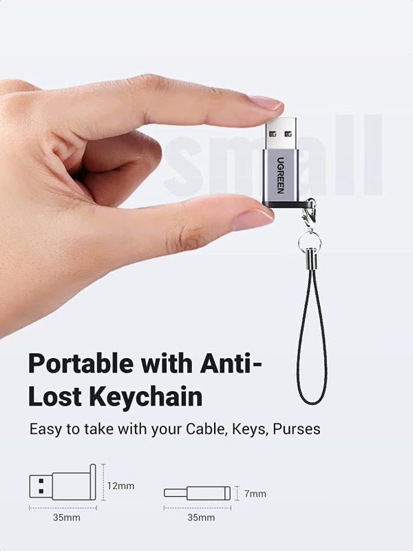 UGREEN USB C to USB 3.0 Adapter Converter USB C Female to USB Male Adapter USB C 3.1 Adapter 5Gbps  - 50533 - Image 4