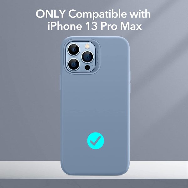 Apple iPhone 13 Pro Max Cloud Super Soft Case by ESR - Sierra Blue - Image 6