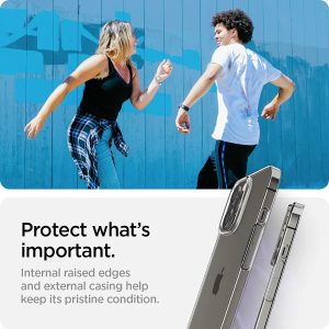 Apple iPhone 13 Pro Max Air Skin Super Thin Reduced Yellowing Case by Spigen - ACS03196 - Crystal Clear - Image 5