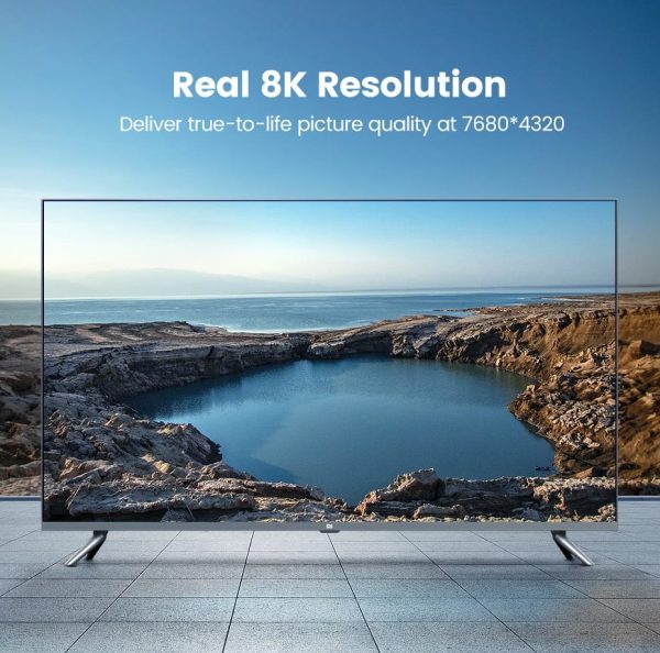 UGREEN 8K HDMI 2.1 Certified Cable 48Gbps Ultra High Speed 4K 120Hz HDMI Cable Durable Nylon Braided HDMI Cord Support Dynamic HDR eARC Compatible - 15 feet - 5 meter - 50562 - Image 2