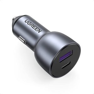 UGREEN 42.5W Dual Port Car Charger - 60980 - Black - BIS