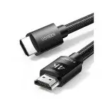 UGREEN 4K HDMI Cable High Speed HDMI Cord Nylon Braided 18Gbps with Ethernet Support 4K 60HZ HDR ARC Compatible - 40107 - 25 - 82 feet