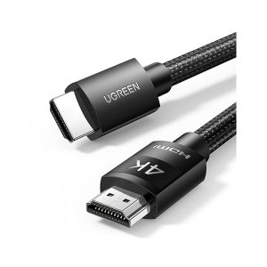 UGREEN 4K HDMI Cable High Speed HDMI Cord Nylon Braided 18Gbps with Ethernet Support 4K 60HZ HDR ARC Compatible - 40106 - 20m - 60 feet