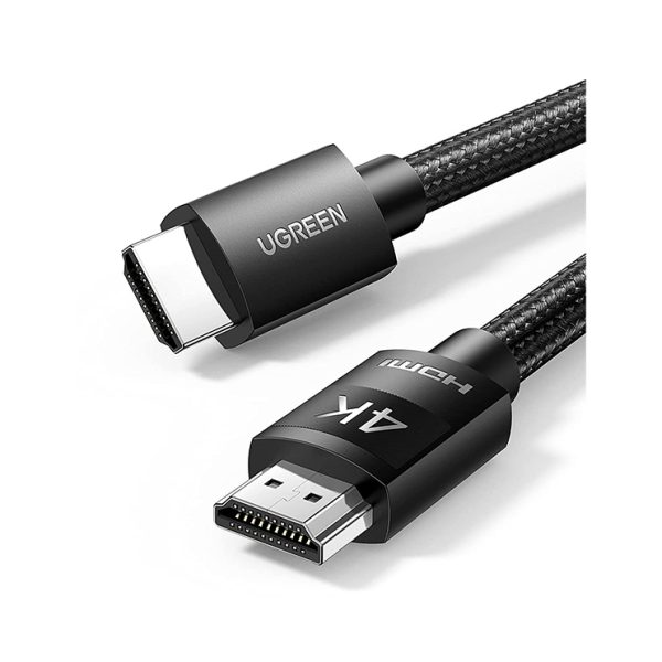 UGREEN 4K HDMI Cable High Speed HDMI Cord Nylon Braided 18Gbps with Ethernet Support 4K 60HZ HDR ARC Compatible - 40106 - 20m - 60 feet - Image 1