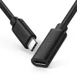 UGREEN USB Type C Extension Cable - Extender Male to Female USB 3.2(10Gbps) Fast Charging Thunderbolt 3 Compatible - 1.5 feet - 0.5m - 40574