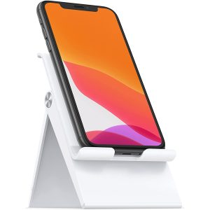 UGREEN Phone Stand Holder Desk Cell Phone Dock Adjustable & Foldable - 80704 - White