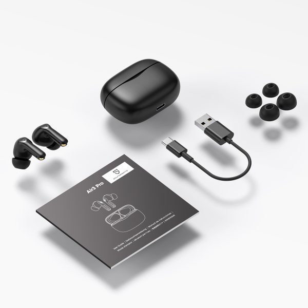 画板 1 拷贝 5 SoundPEATS True Air 3 Pro Hybrid ANC Noise Cancelling Bluetooth V5.2 Wireless Earbuds With QCC3046 AptX-Adaptive Gaming Mode Earphones - AMT - Image 4