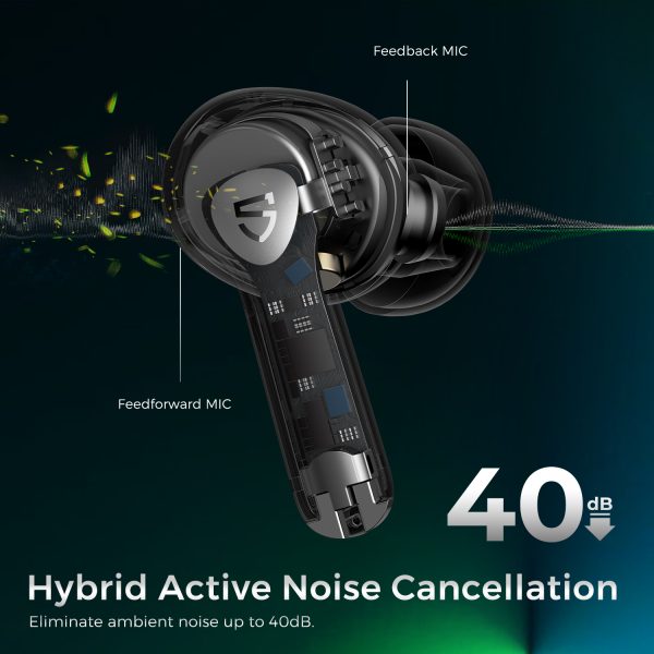 画板 1 拷贝 SoundPEATS True Air 3 Pro Hybrid ANC Noise Cancelling Bluetooth V5.2 Wireless Earbuds With QCC3046 AptX-Adaptive Gaming Mode Earphones - AMT - Image 7