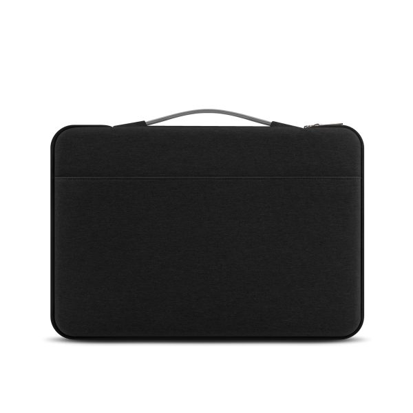JCPal Professional Style Nylon Laptop Sleeve for 15-inch Laptops - Black - JCP2273 - Image 2