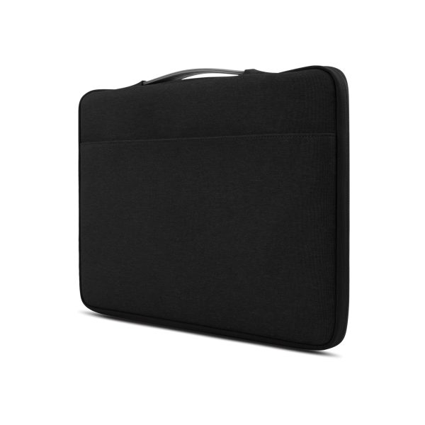 JCPal Professional Style Nylon Laptop Sleeve for 15-inch Laptops - Black - JCP2273 - Image 1