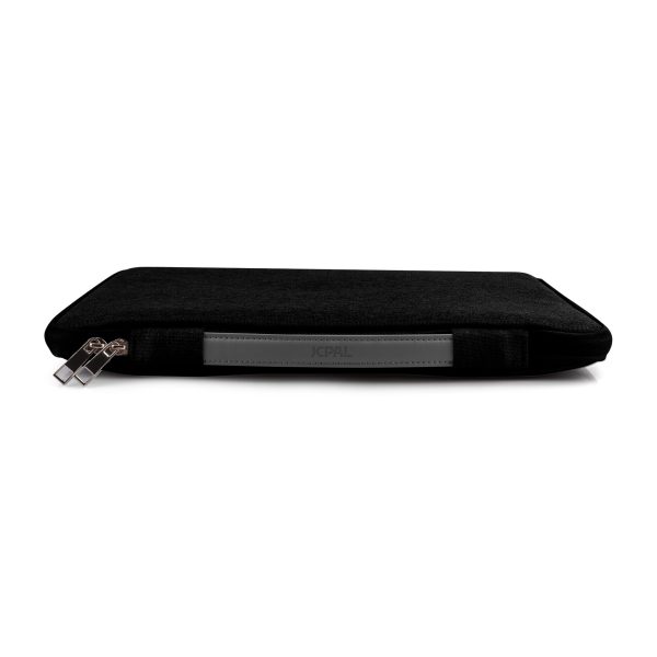 JCPal Professional Style Nylon Laptop Sleeve for 15-inch Laptops - Black - JCP2273 - Image 3