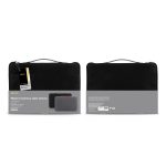 JCPal Professional Style Nylon Laptop Sleeve for 15-inch Laptops - Black - JCP2273 - Image 5