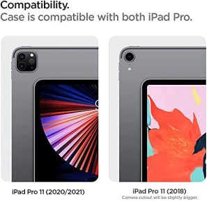 iPad Pro 11" 2021 Spigen Ultra Hybrid Pro Case - Black also for iPad Pro 11" 2020 / 2018 - ACS03655 - Image 3