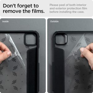 iPad Pro 11" 2021 Spigen Ultra Hybrid Pro Case - Black also for iPad Pro 11" 2020 / 2018 - ACS03655 - Image 8