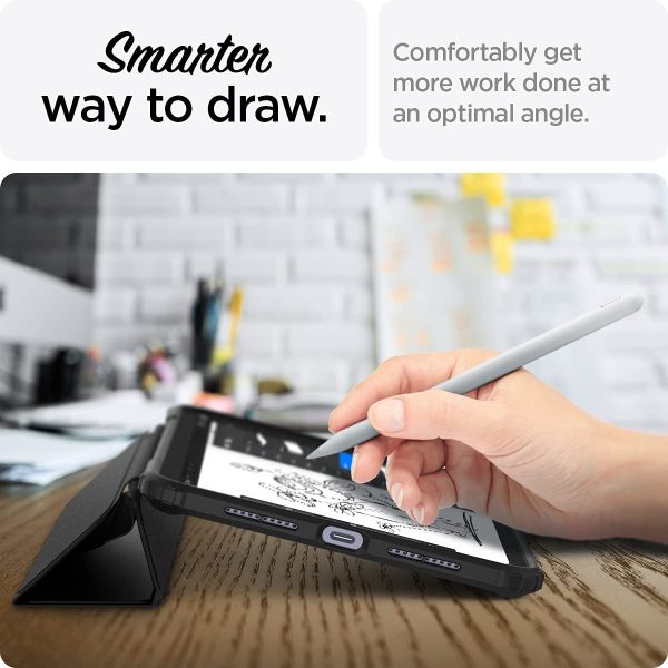 61eWsdxgE0L._AC_SL1200_ iPad mini 6 2021 Spigen Ultra Hybrid Pro Case - Black - ACS03765 - Image 3