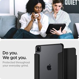 iPad Pro 11" 2021 Spigen Ultra Hybrid Pro Case - Black also for iPad Pro 11" 2020 / 2018 - ACS03655 - Image 7