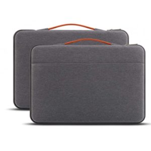 JCPal Professional Style Nylon Laptop Sleeve for 13-inch Laptops - Gray - JCP2270 - Image 2