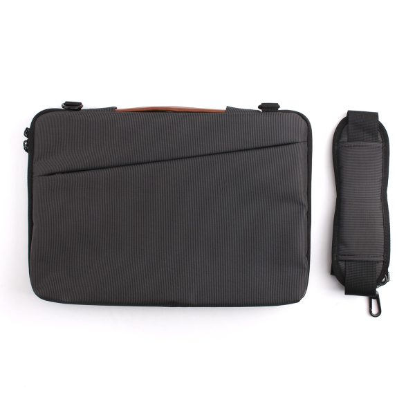 JCPal Tofino Messenger Sleeve for 15 inch / 16 inch Laptops & MacBooks - Black - JCP2534 - Image 2