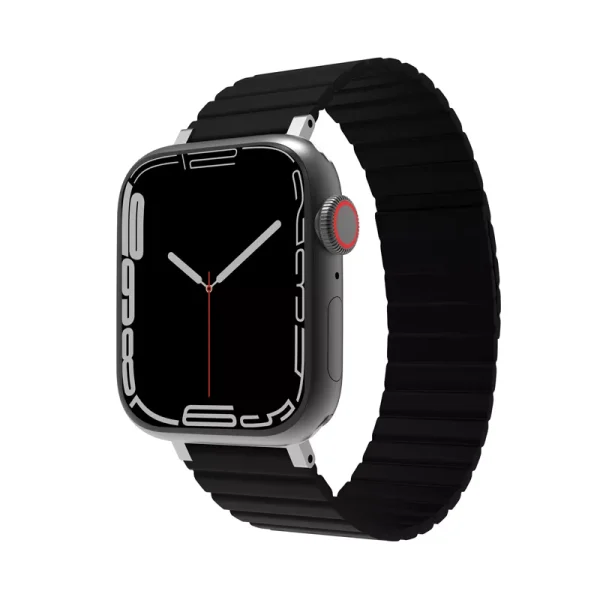 New-JCPAL-FlexForm-for-Apple-Watch-Magnetic-Strap-Premium-Band-with-Flexible-Silicone-Water-and-Sweat.jpg_1280x1280.jpg_ JCPAL FlexForm Magnetic Premium Strap Band for Apple Watch 38 / 40 / 41 mm - Black - JCP6279 - Image 1
