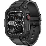 Apple Watch Band & Case amBand M1 Sport Rugged Style for Apple Watch 42 / 44 / 45 mm - Black
