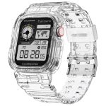 Apple Watch Band & Case amBand Moving Fortress Sport Series Rugged Style for Apple Watch 42 / 44 / 45 mm - Clear