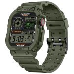 Apple Watch Band & Case amBand Moving Fortress Sport Series Rugged Style for Apple Watch 42 / 44 / 45 mm - Military Green
