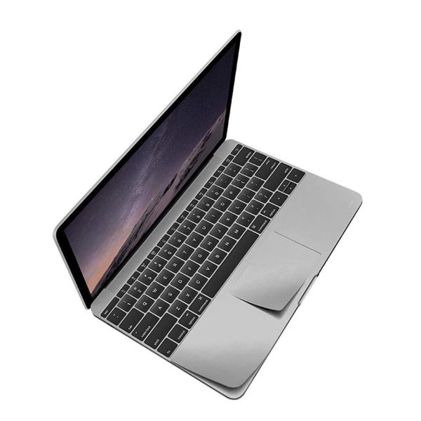 MacGuard 5 in 1 Protection Set (Top Skin + Bottom Skin + Palm Rest Skins + Trackpad Skin + Screen Protector) for MacBook Pro 13