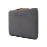 JCPal Professional Style Nylon Laptop Sleeve for 13-inch Laptops - Gray - JCP2270