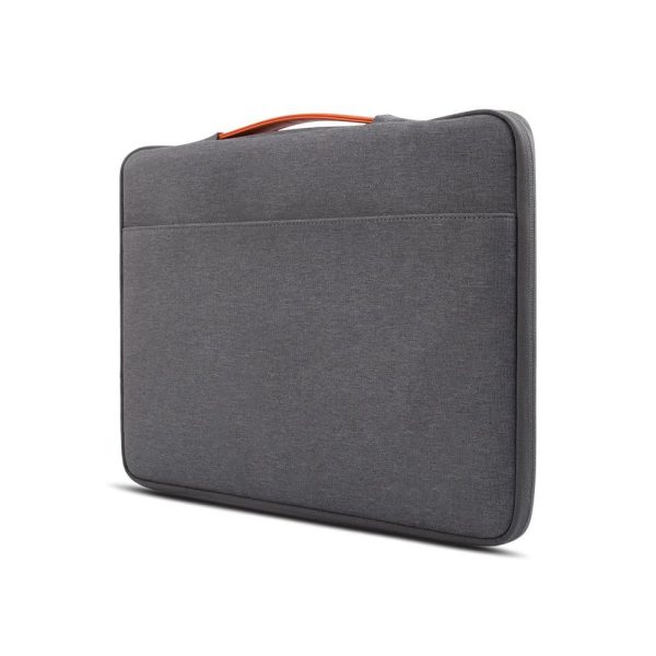 JCPal Professional Style Nylon Laptop Sleeve for 13-inch Laptops - Gray - JCP2270 - Image 1