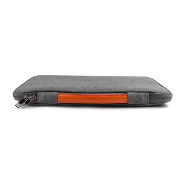 JCPal Professional Style Nylon Laptop Sleeve for 13-inch Laptops - Gray - JCP2270 - Image 4