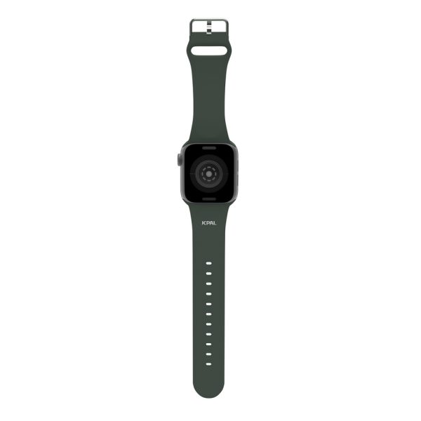 JCPAL FlexBand Premium Silicon Band for Apple Watch 38 / 40 / 41 mm - Cyprus Green - JCP6271 - Image 4