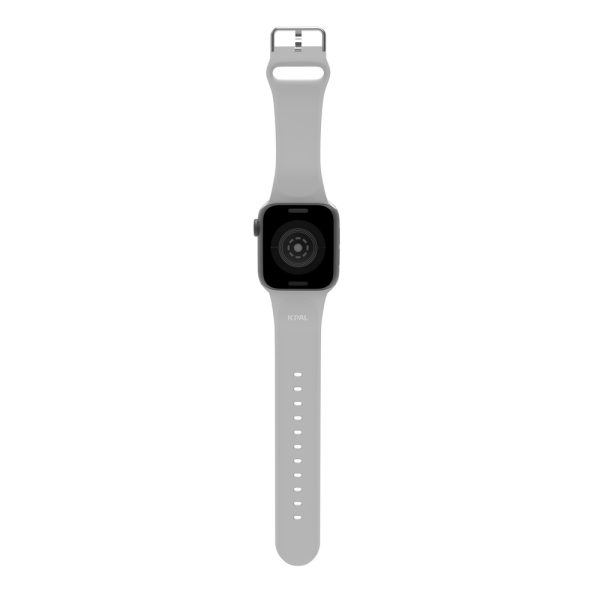 JCPAL FlexBand Premium Silicon Band for Apple Watch 42 / 44 / 45 / 49 mm - Gray - JCP6268 - Image 3