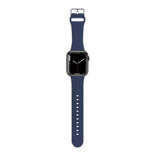 pol_pl_JCPal-FlexBand-Apple-Watch-Band-for-Navy-Blue-42-44-45mm-1553_1 JCPAL FlexBand Premium Silicon Band for Apple Watch 38 / 40 / 41 mm - Navy Blue - JCP6269 - Image 2