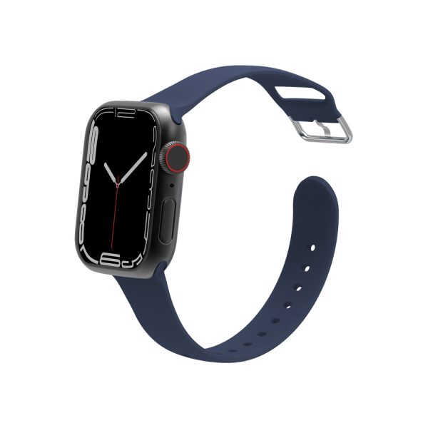 pol_pl_JCPal-FlexBand-Apple-Watch-Band-for-Navy-Blue-42-44-45mm-1553_4 JCPAL FlexBand Premium Silicon Band for Apple Watch 38 / 40 / 41 mm - Navy Blue - JCP6269 - Image 1