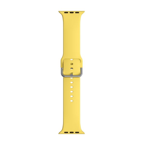 pol_pl_JCPal-FlexBand-Apple-Watch-Band-for-Yellow-Cream-42-44-45mm-1545_3 JCPAL FlexBand Premium Silicon Band for Apple Watch 42 / 44 / 45 / 46  / 49 mm - Yellow Cream - JCP6274 - Image 3