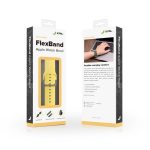 JCPAL FlexBand Premium Silicon Band for Apple Watch 42 / 44 / 45 / 46  / 49 mm - Yellow Cream - JCP6274 - Image 2