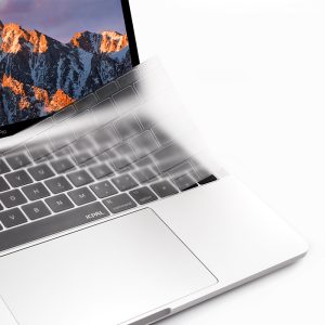 MacBook Air 13" FitSkin TPU Keyboard Protector by JCPAL - US Layout - Clear - JCP2365 - Image 3