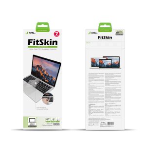 MacBook Air 13" FitSkin TPU Keyboard Protector by JCPAL - US Layout - Clear - JCP2365 - Image 2