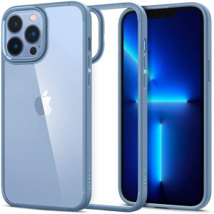 Apple iPhone 13 Pro Max Ultra Hybrid TPU + PC Case by Spigen - ACS04131 - Sierra Blue