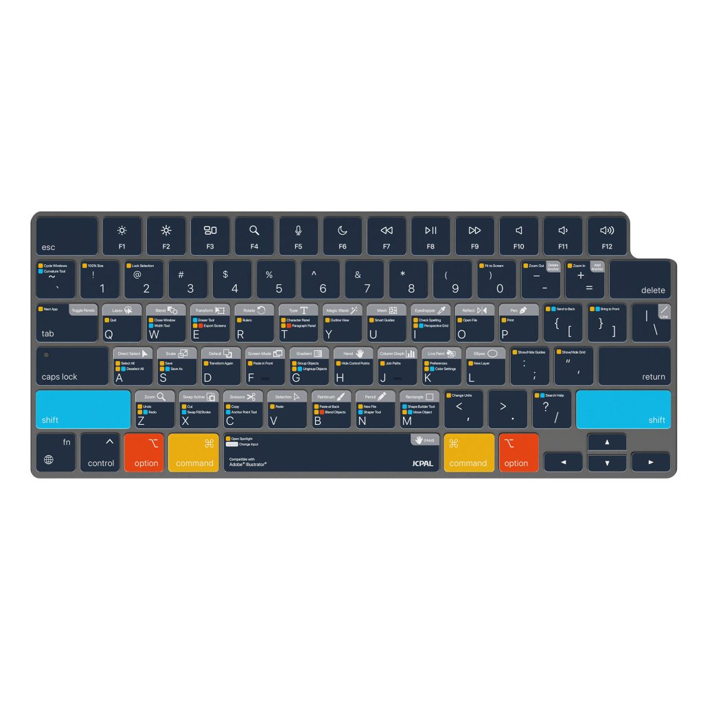 MacBook Pro 14" Verskin Adobe Illustrator TPU Keyboard Protector