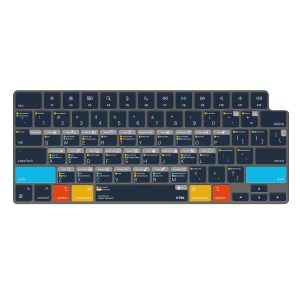 MacBook Air 15" M2 / Air 13" M2 / MacBook Pro 14" M2, M1 / MacBook Pro 16" M2, M1 VerSkin Illustrator Shortcut TPU Keyboard Protector by JCPAL - US Layout - JCP2468 - Image 3