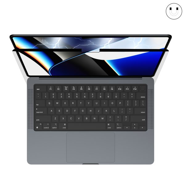 MacBook Pro 16" 2021 EasyOn Privacy Protector with SnapON Design by JCPAL - JCP2449 - Image 4