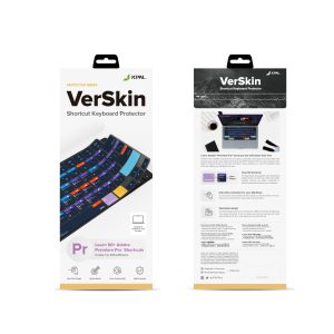 MacBook Air 15" M2 / Air 13" M2 / MacBook Pro 14" M2, M1 / MacBook Pro 16" M2, M1  VerSkin Premiere Shortcut TPU Keyboard Protector by JCPAL - US Layout - JCP2472 - Image 5