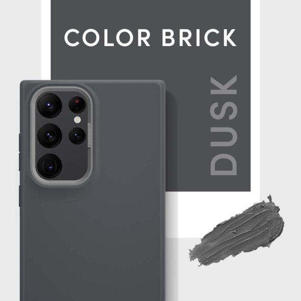 51OaxhOjqxL._AC_SL1000_ Galaxy S22 Ultra Color Brick Case by CYRILL Spigen - ACS03932 - Dusk - Image 2