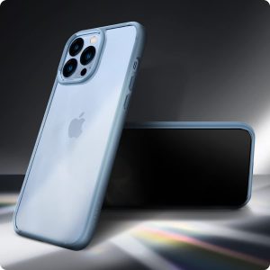 Apple iPhone 13 Pro Max Ultra Hybrid TPU + PC Case by Spigen - ACS04131 - Sierra Blue - Image 2
