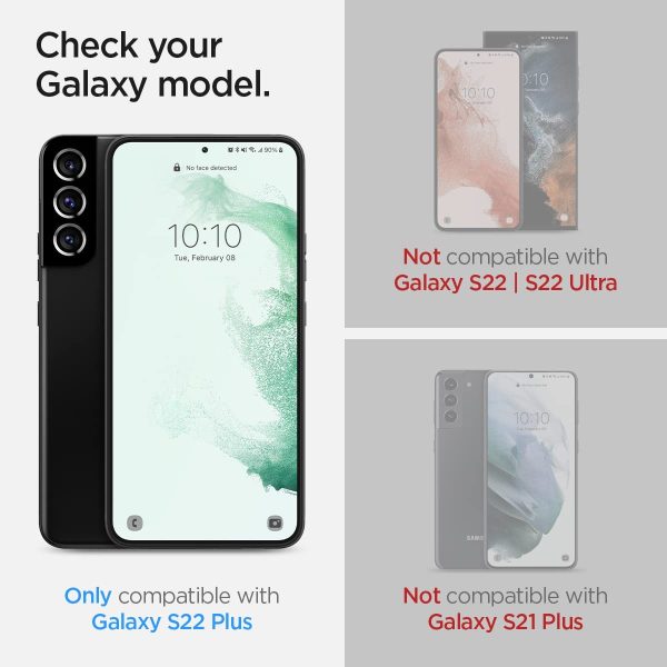 Galaxy S22 Plus Glas.tR EZ Fit Tempered Glass Protector – 2 PACK – Glas.tR EZ Fit – AGL04145 - Clear - Image 8