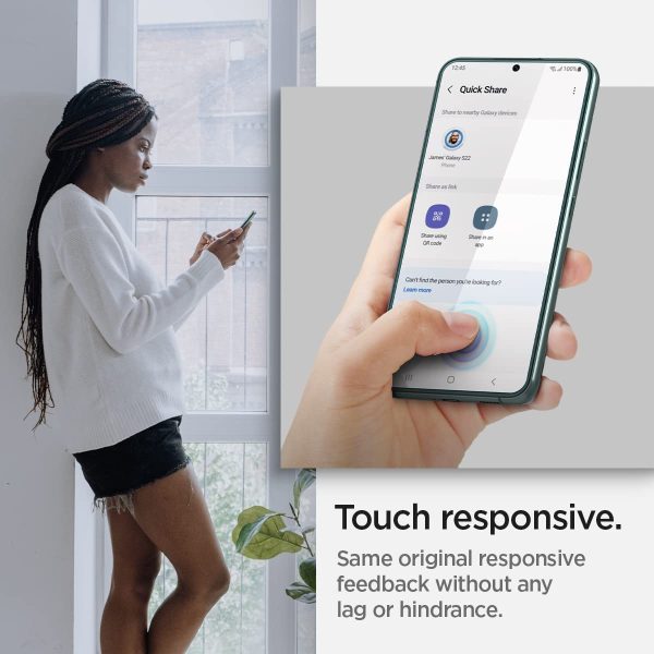 Galaxy S22 Plus Neo Flex Solid HD Flexible Protector – 2 PACK – AFL04144 – Clear - Image 5